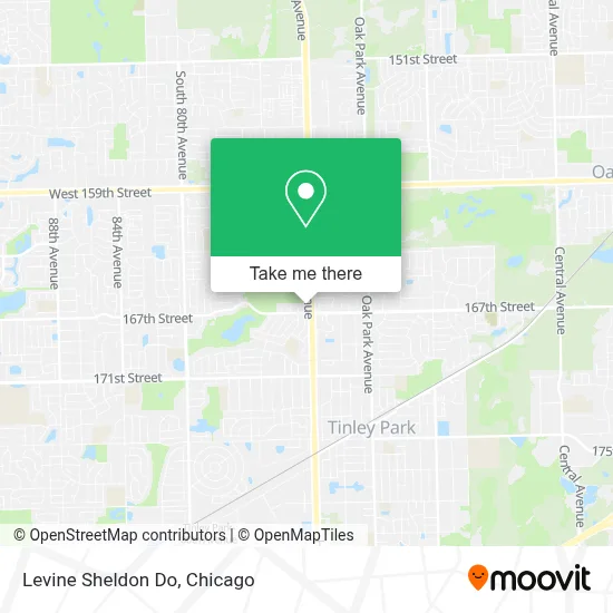 Levine Sheldon Do map