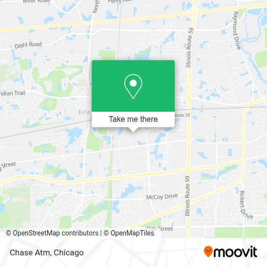 Chase Atm map