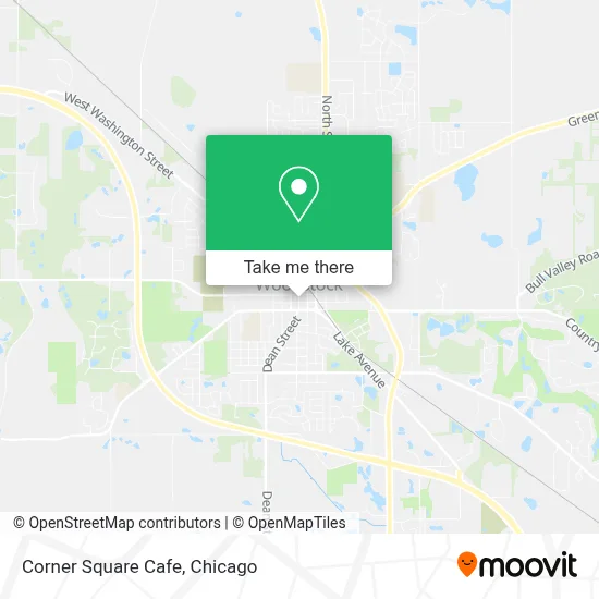 Corner Square Cafe map