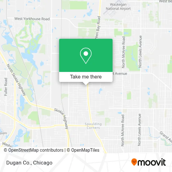 Dugan Co. map
