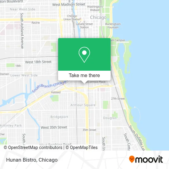 Hunan Bistro map