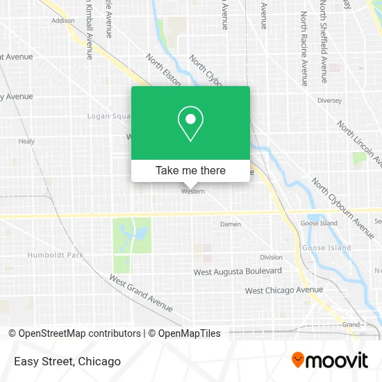 Easy Street map