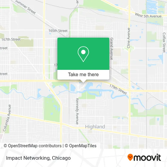 Impact Networking map