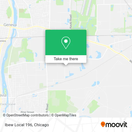 Ibew Local 196 map