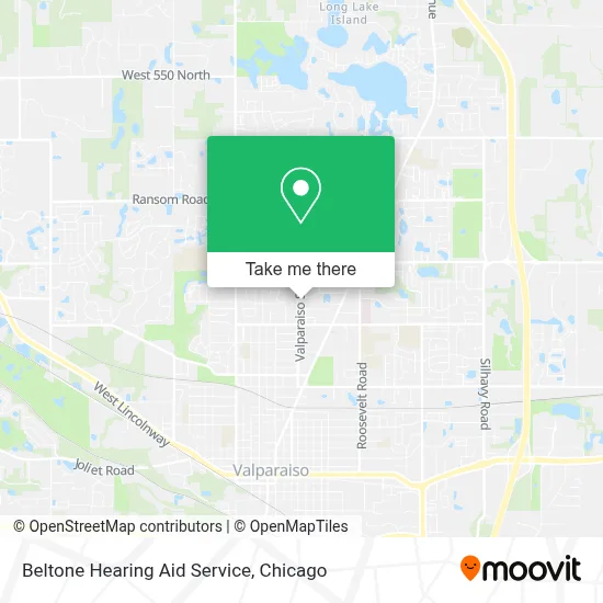 Beltone Hearing Aid Service map