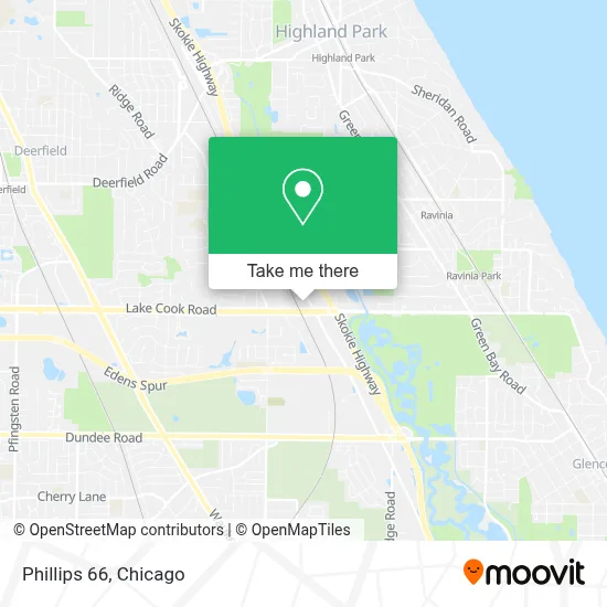 Phillips 66 map