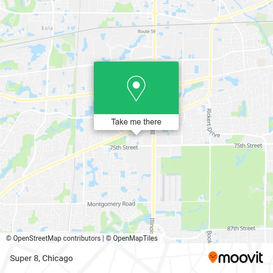 Super 8 map