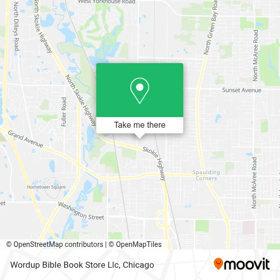 Wordup Bible Book Store Llc map