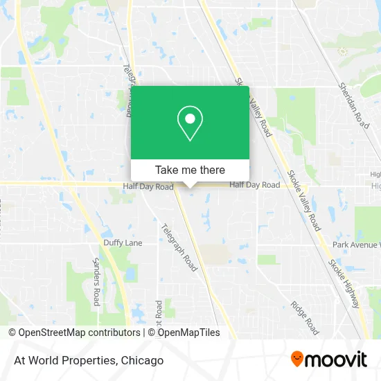 At World Properties map