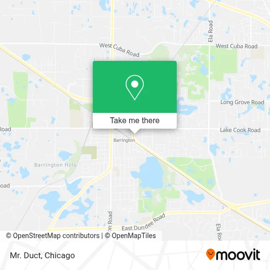 Mr. Duct map