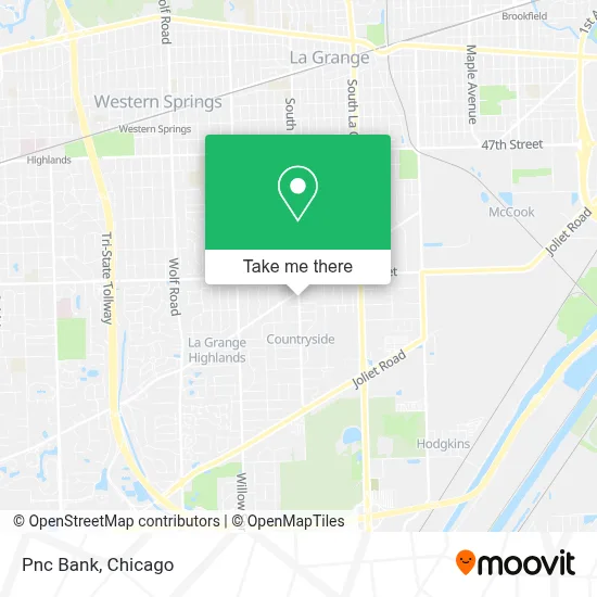 Pnc Bank map