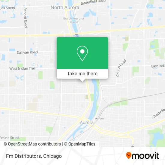 Fm Distributors map