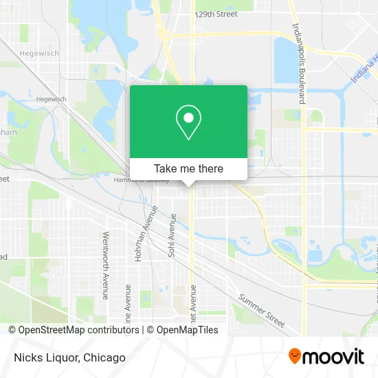 Nicks Liquor map