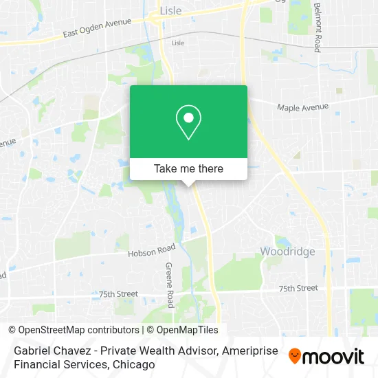 Gabriel Chavez - Private Wealth Advisor, Ameriprise Financial Services map