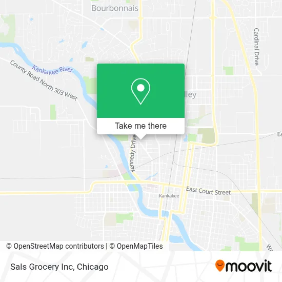 Sals Grocery Inc map