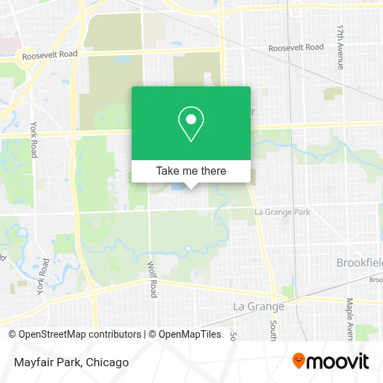 Mayfair Park map