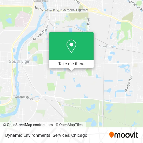 Dynamic Environmental Services map