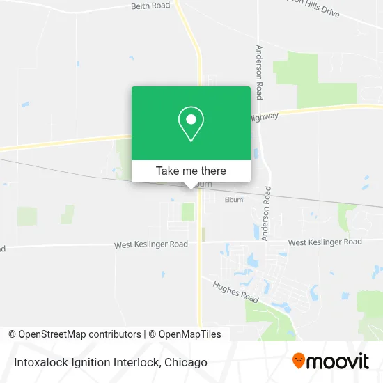 Intoxalock Ignition Interlock map