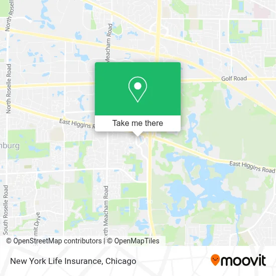 New York Life Insurance map