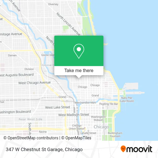347 W Chestnut St Garage map