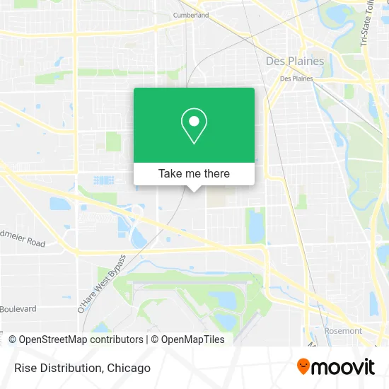 Rise Distribution map