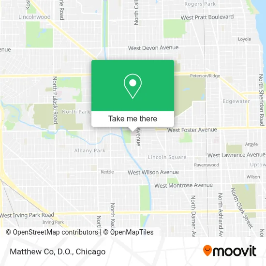 Matthew Co, D.O. map
