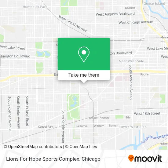 Lions For Hope Sports Complex map