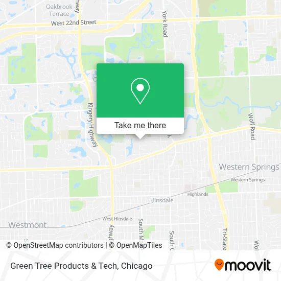 Green Tree Products & Tech map