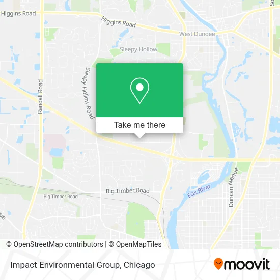 Impact Environmental Group map