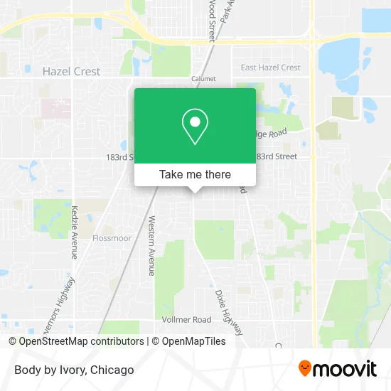 Body by Ivory map