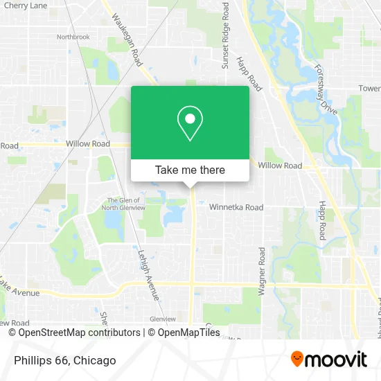 Phillips 66 map
