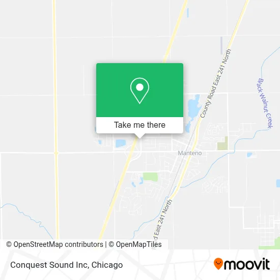 Conquest Sound Inc map