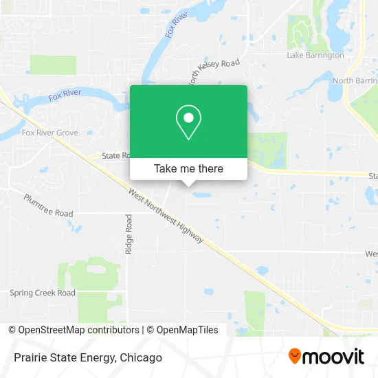 Prairie State Energy map