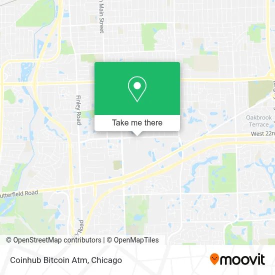 Coinhub Bitcoin Atm map