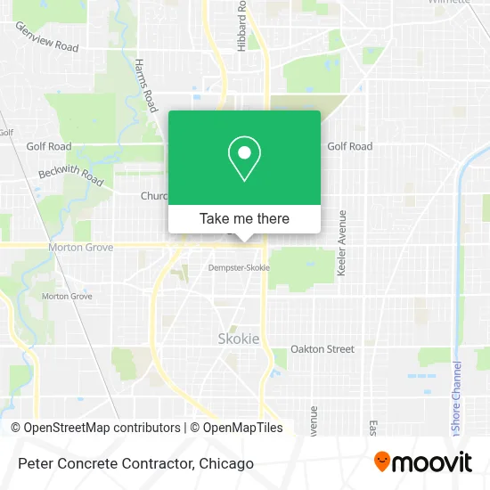 Peter Concrete Contractor map