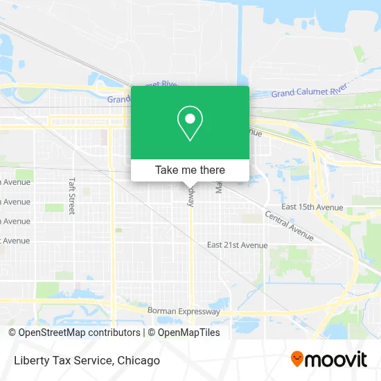 Liberty Tax Service map