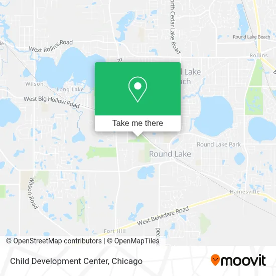 Child Development Center map