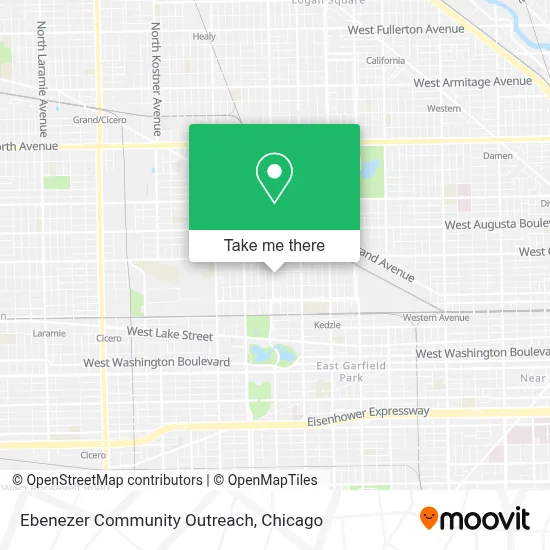 Ebenezer Community Outreach map
