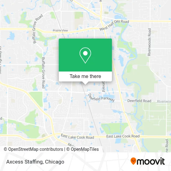 Axcess Staffing map