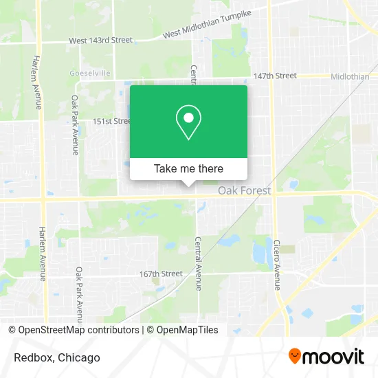 Redbox map