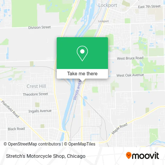 Stretch's Motorcycle Shop map