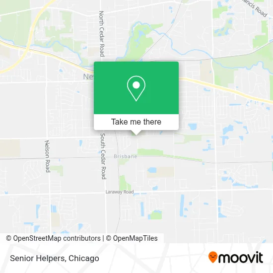 Senior Helpers map