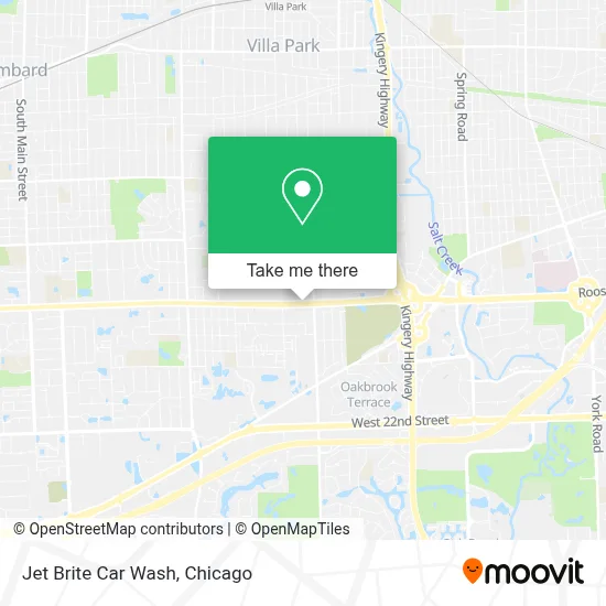 Jet Brite Car Wash map