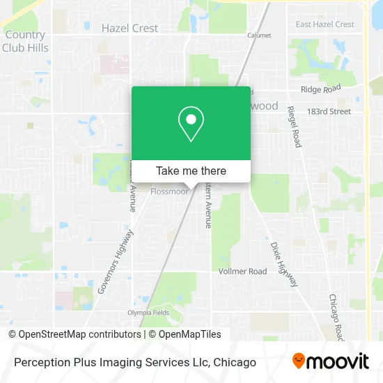 Perception Plus Imaging Services Llc map