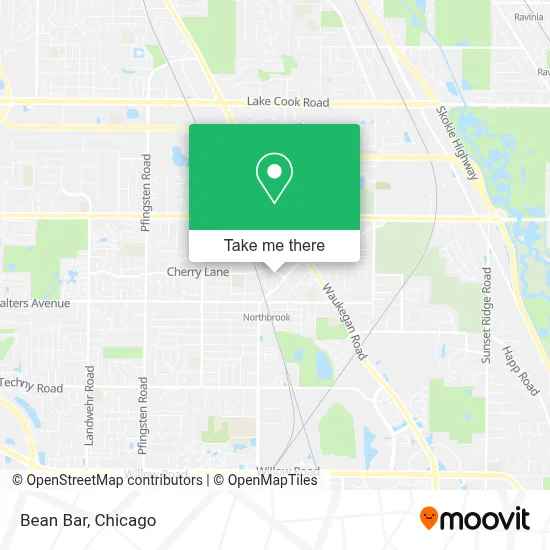 Bean Bar map