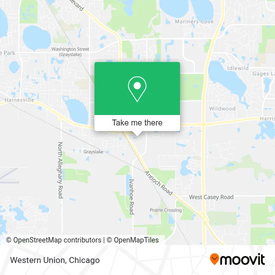 Western Union map