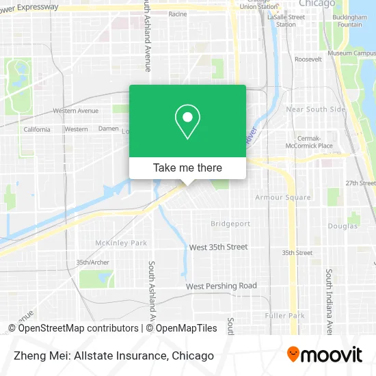 Zheng Mei: Allstate Insurance map
