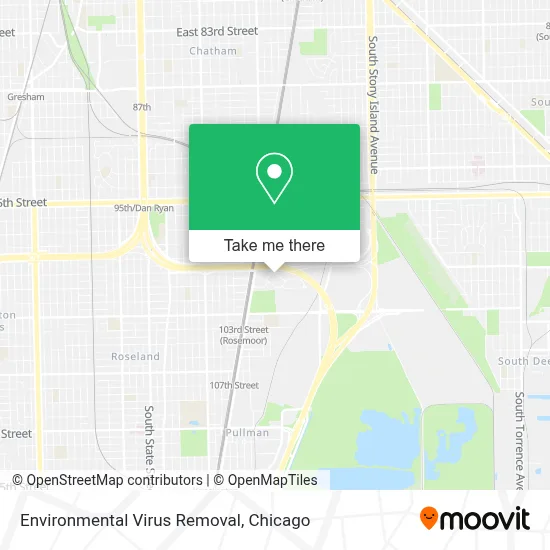 Environmental Virus Removal map