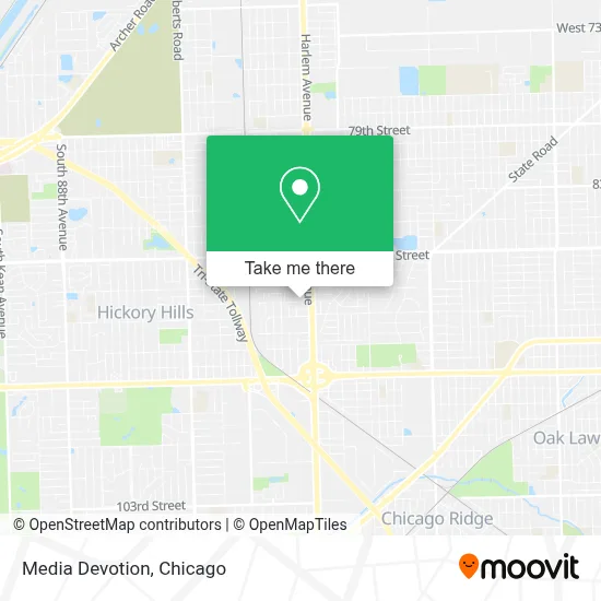 Media Devotion map