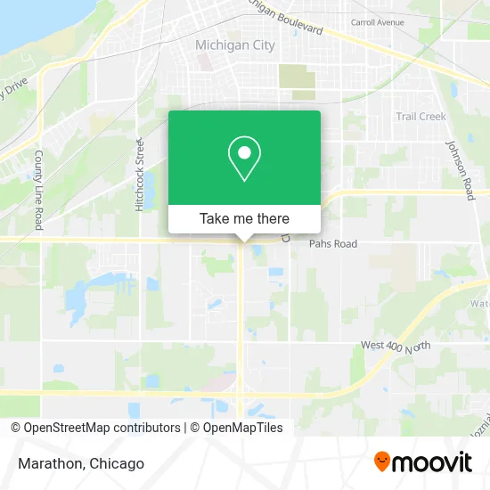Marathon map